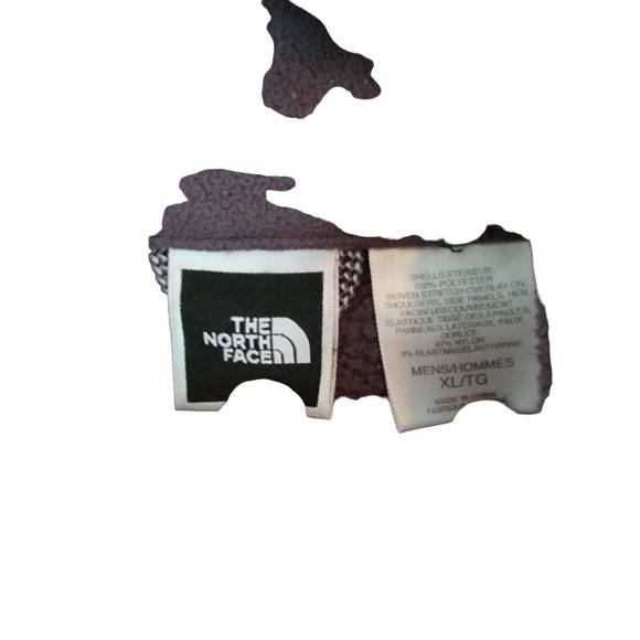 THE NORTH FACE MENS FLEECE ZIP UP GRAY XL - Picture 3 of 3